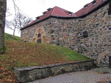 Крепость-парк Акерсхус, осенняя пьеса