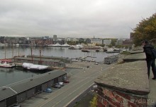 Крепость-парк Акерсхус, осенняя пьеса