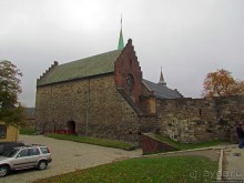 Крепость-парк Акерсхус, осенняя пьеса