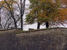 Крепость-парк Акерсхус, осенняя пьеса