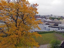 Крепость-парк Акерсхус, осенняя пьеса