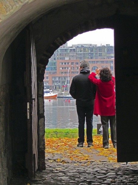 Крепость-парк Акерсхус, осенняя пьеса