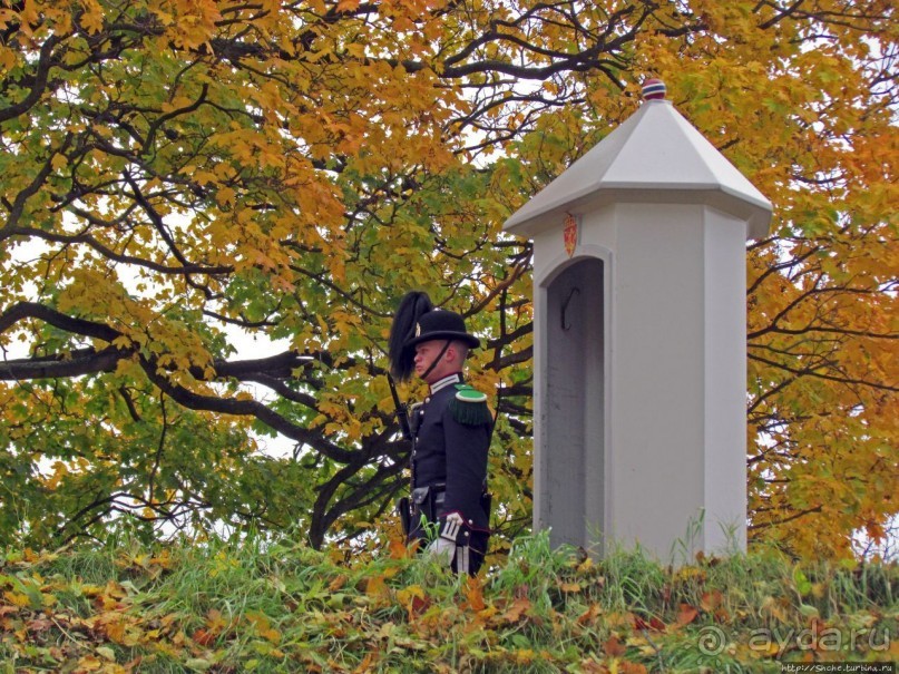 Крепость-парк Акерсхус, осенняя пьеса