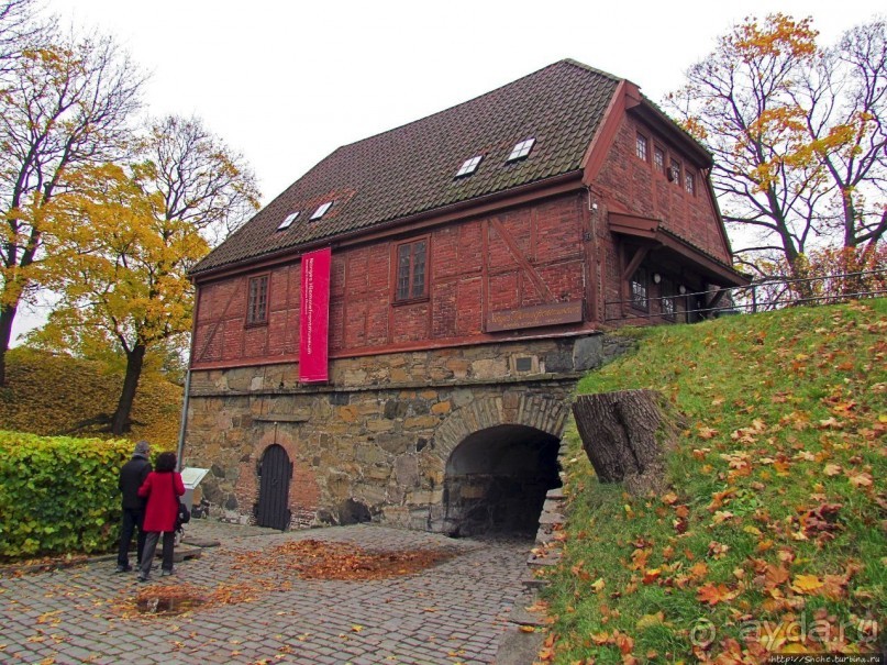 Крепость-парк Акерсхус, осенняя пьеса