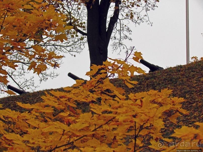 Крепость-парк Акерсхус, осенняя пьеса