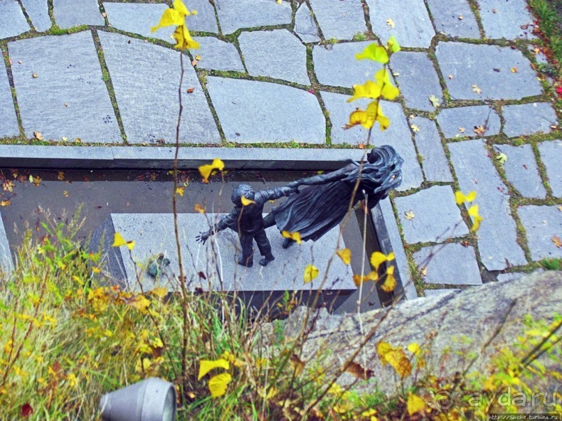 Крепость-парк Акерсхус, осенняя пьеса