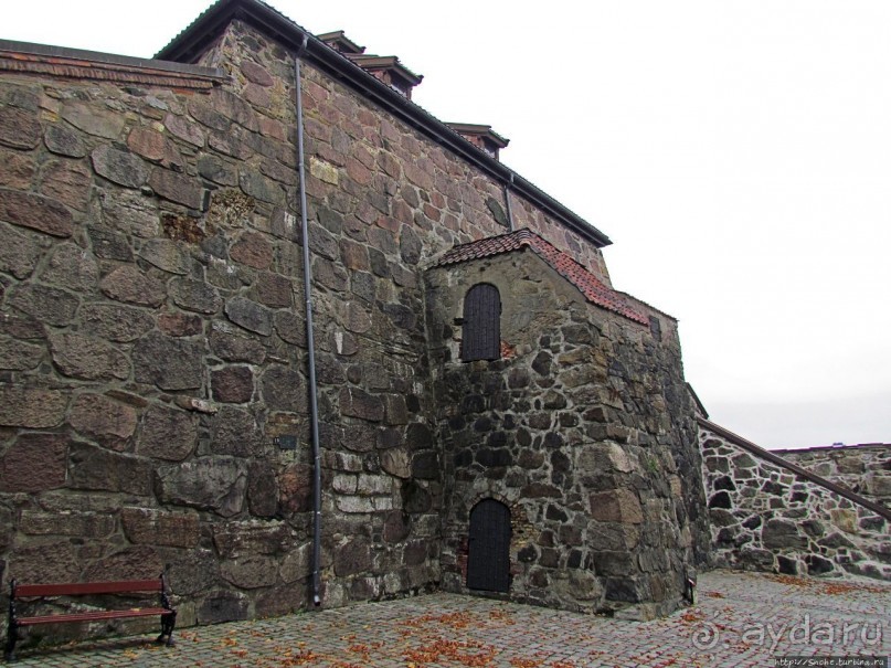 Крепость-парк Акерсхус, осенняя пьеса