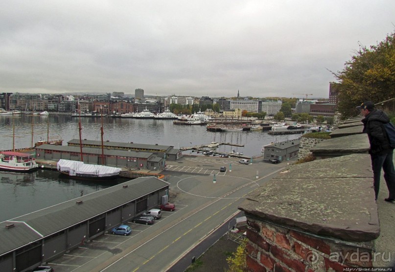 Крепость-парк Акерсхус, осенняя пьеса