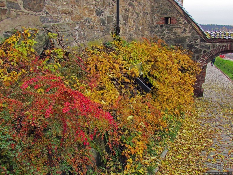 Крепость-парк Акерсхус, осенняя пьеса