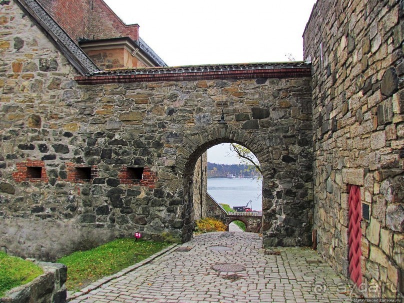 Крепость-парк Акерсхус, осенняя пьеса