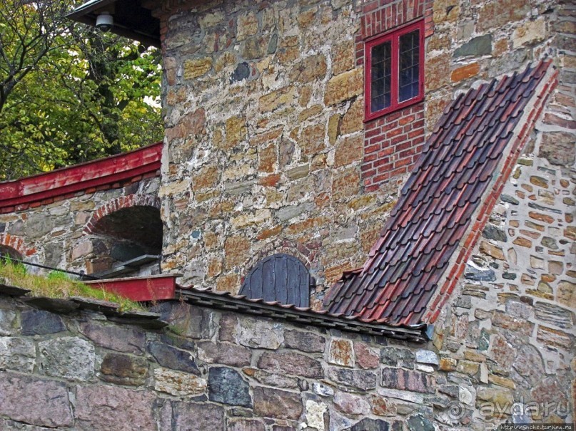 Крепость-парк Акерсхус, осенняя пьеса