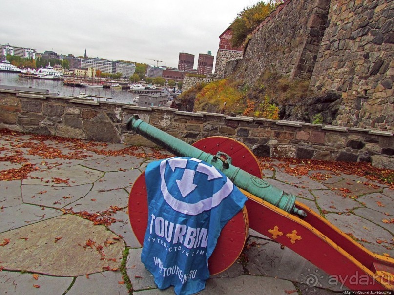 Крепость-парк Акерсхус, осенняя пьеса