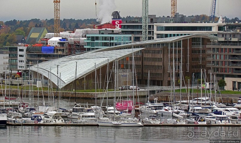 Крепость-парк Акерсхус, осенняя пьеса