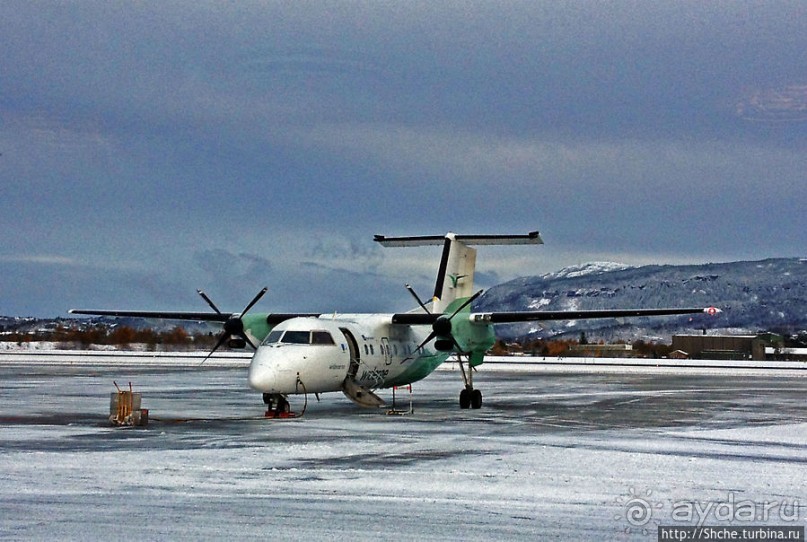 Аерофотосъемка фьерда Strindfjorden при взлете с Værnes
