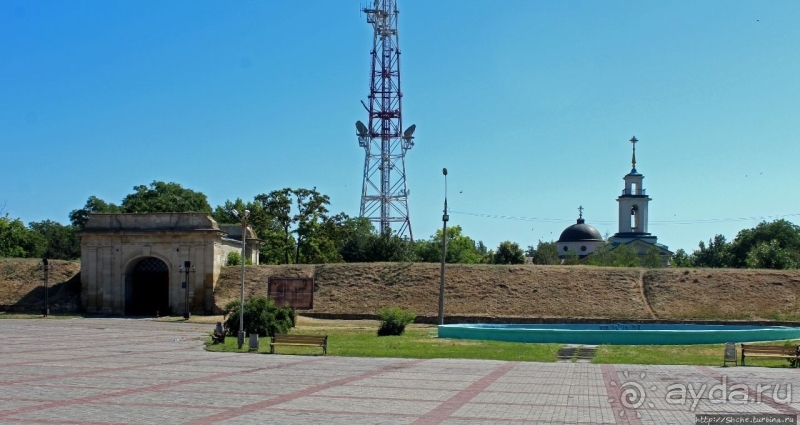 Очаковские ворота, как останки Херсонской крепости