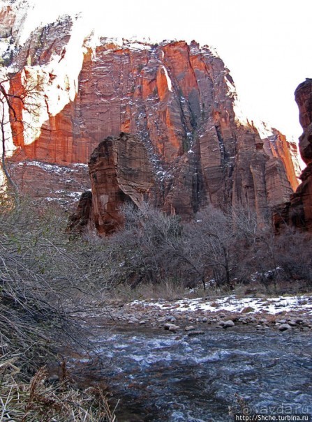"А пока-пока-по камушкам" река North Fork Virgin River течет