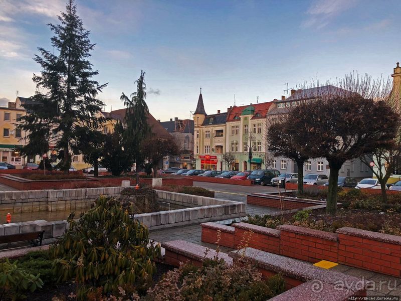 Rynek — центральная площадь Крапковице