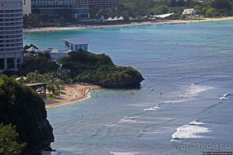 Пляж Тумон — место притяжения туристов в Гуаме