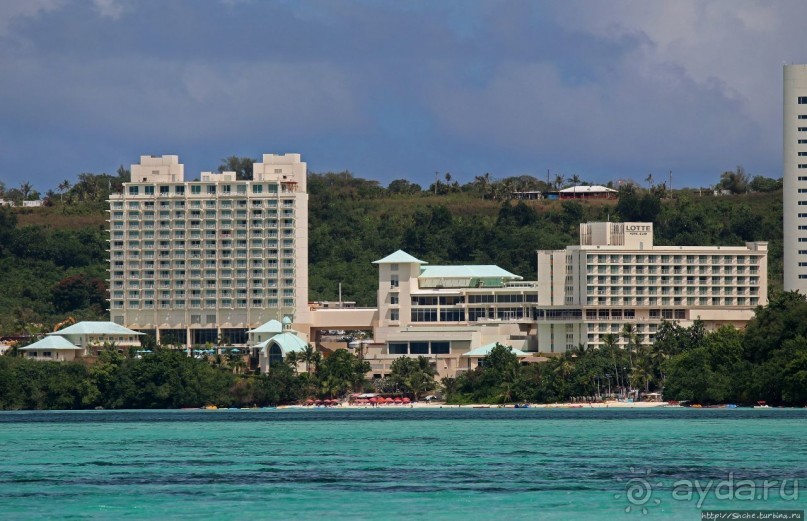 Пляж Тумон — место притяжения туристов в Гуаме