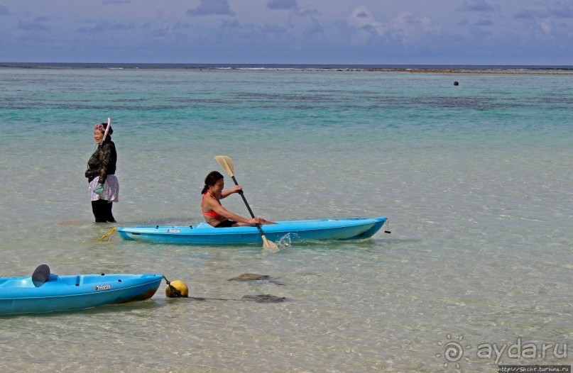 Пляж Тумон — место притяжения туристов в Гуаме