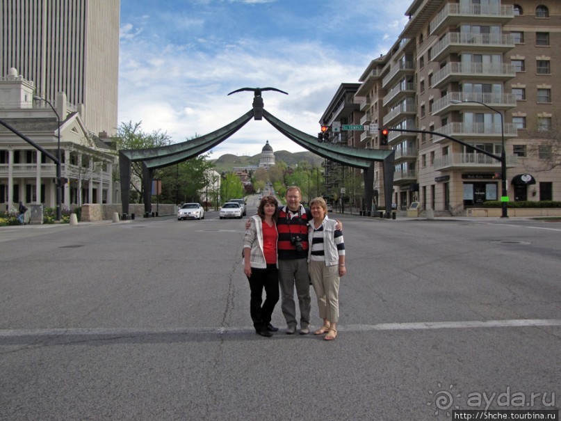 Salt Lake City весной.Интересная столица оригинального штата