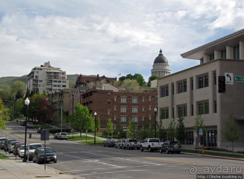 Salt Lake City весной.Интересная столица оригинального штата