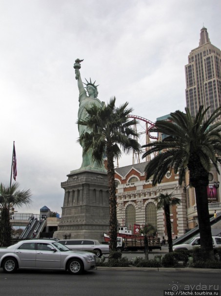 Лас-Вегас - красивая обложка. Пройдемся по Стрипу в январе