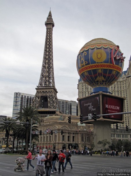 Лас-Вегас - красивая обложка. Пройдемся по Стрипу в январе