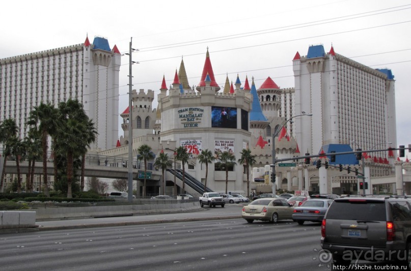 Лас-Вегас - красивая обложка. Пройдемся по Стрипу в январе