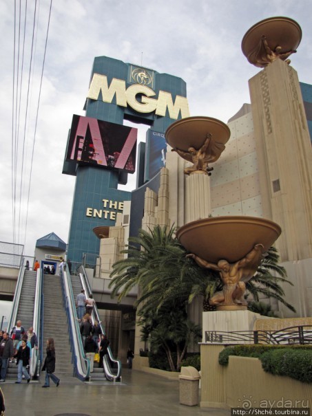 Лас-Вегас - красивая обложка. Пройдемся по Стрипу в январе
