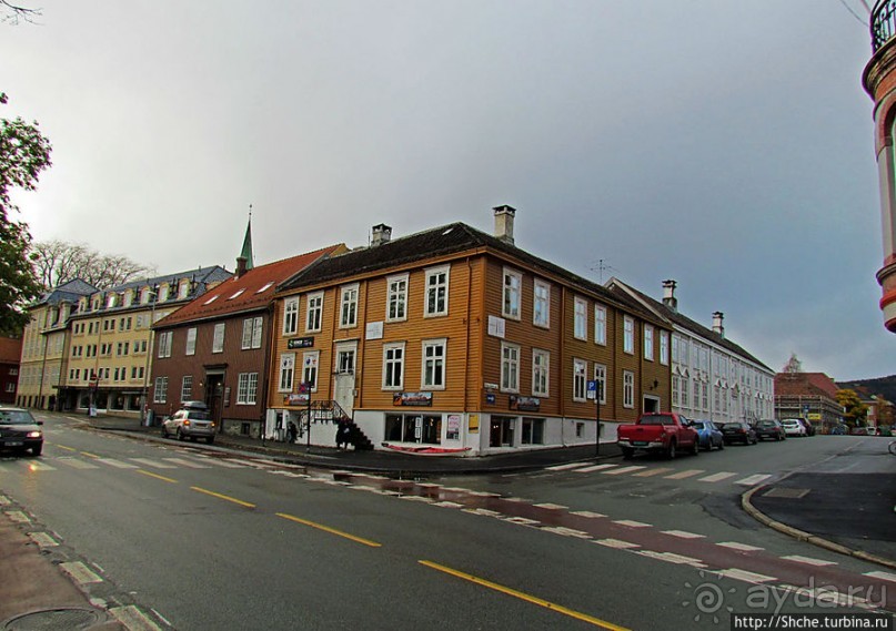 Kjopmannsgate, знакомство с Тронхеймом обещает быть приятным