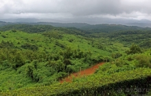 Пограничная застава КНДР и южнокорейская "стена"