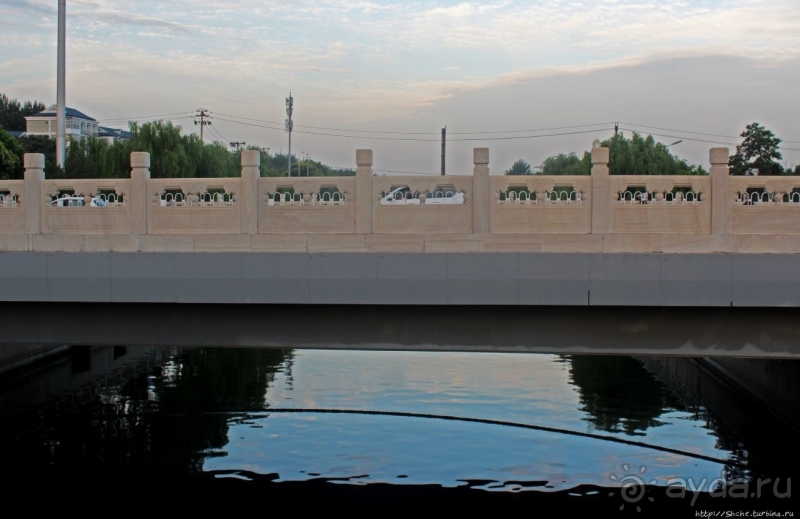 Tonghui Riv. в Пекине, как часть Большого Канала ЮНЕСКО 1443