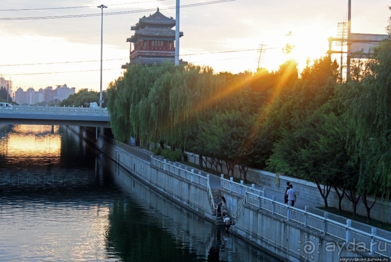 Tonghui Riv. в Пекине, как часть Большого Канала ЮНЕСКО 1443