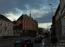 "Кажется, ночь начинается..." Вечер, сумерки, Тронхейм