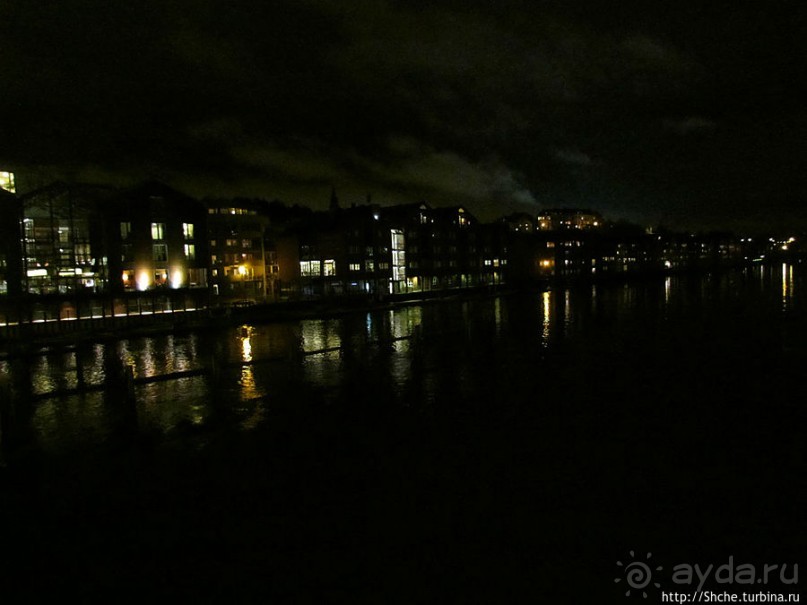 "Кажется, ночь начинается..." Вечер, сумерки, Тронхейм