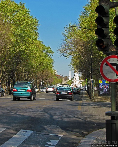 Avenida da Liberdade — гламурный бульвар в Лиссабоне