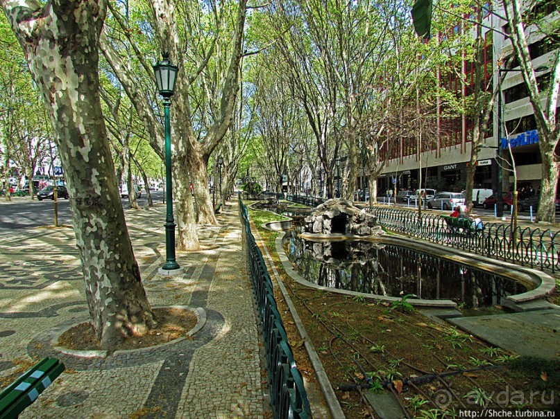 Avenida da Liberdade — гламурный бульвар в Лиссабоне