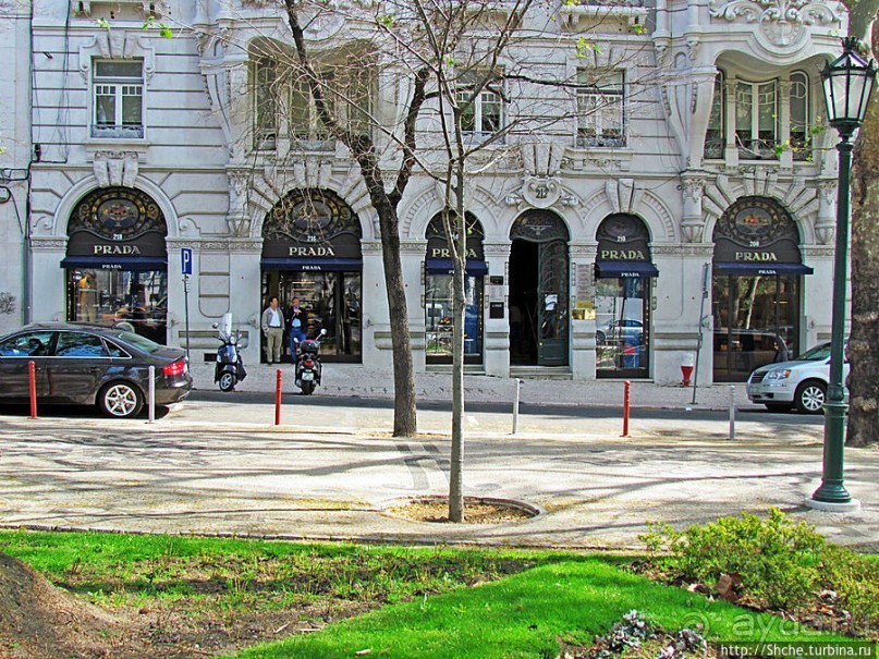 Avenida da Liberdade — гламурный бульвар в Лиссабоне