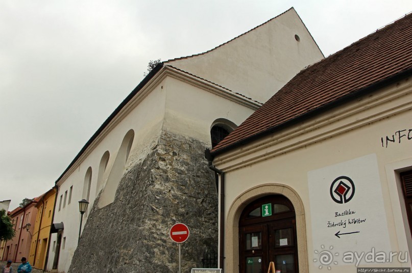 Историческая синагога в еврейском квартале Тршебича