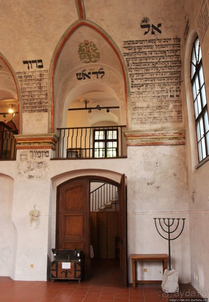 Историческая синагога в еврейском квартале Тршебича