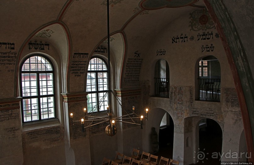 Историческая синагога в еврейском квартале Тршебича
