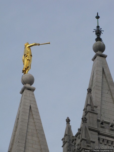 Солт-Лэйк-Сити, столица Юты, центр мирового мормонства