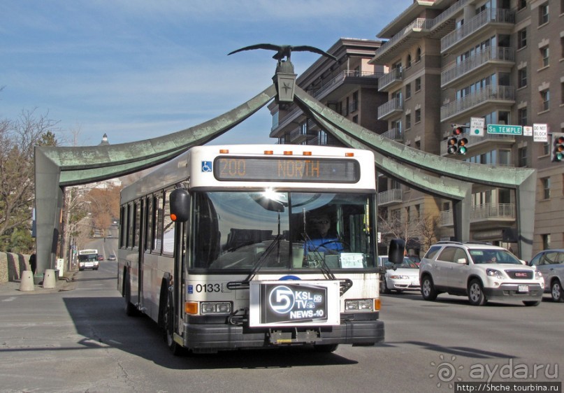 Солт-Лэйк-Сити, столица Юты, центр мирового мормонства