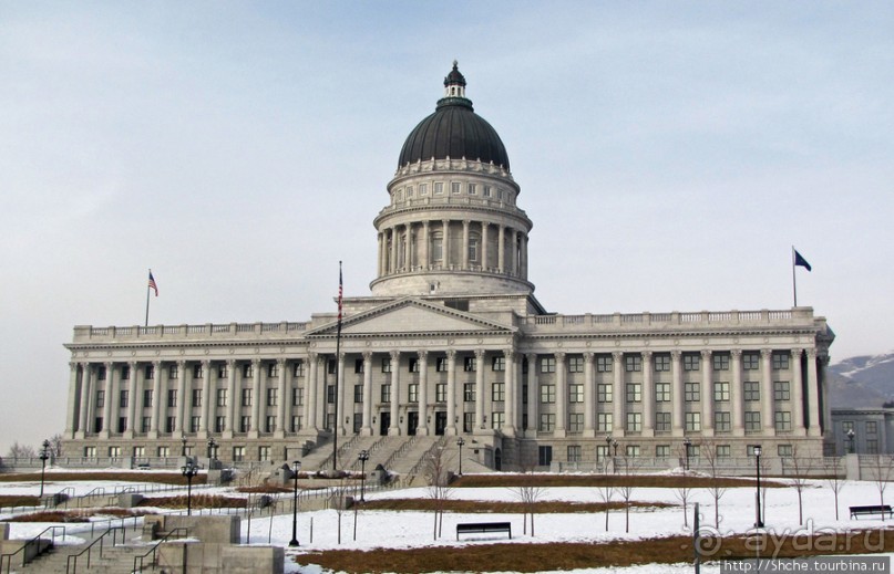 Солт-Лэйк-Сити, столица Юты, центр мирового мормонства
