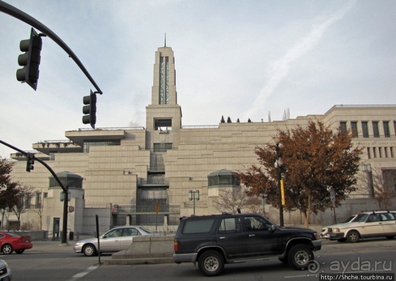 Солт-Лэйк-Сити, столица Юты, центр мирового мормонства