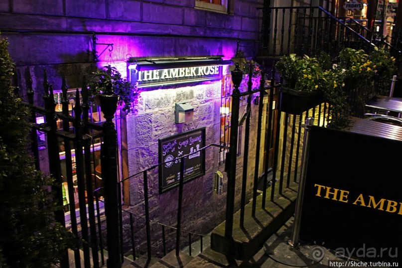 Ночные огни Эдинбурга