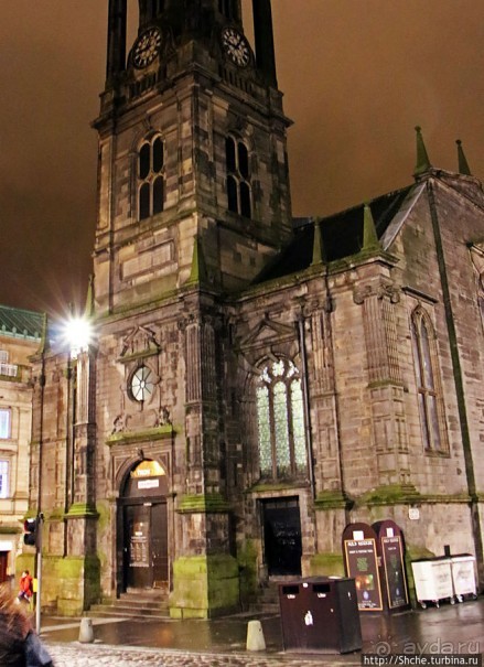 Ночные огни Эдинбурга