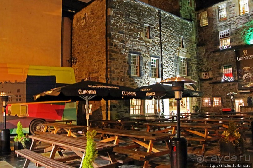 Ночные огни Эдинбурга