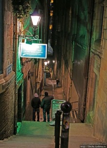 Ночные огни Эдинбурга